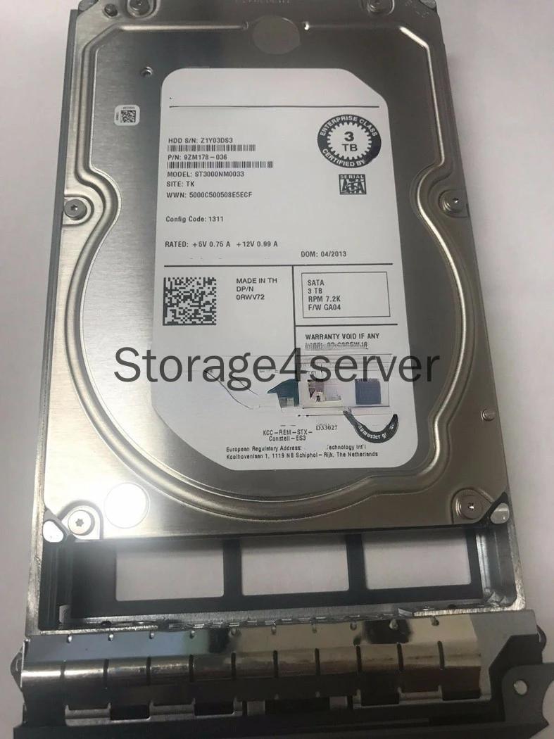 For DELL R7910 T7910 T5810 T7810 HDD 3T 7.2K 3.5 SATA